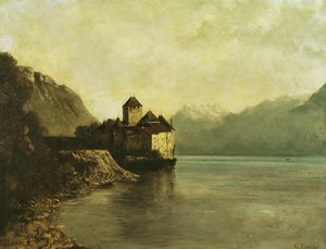 シロン城、1874年